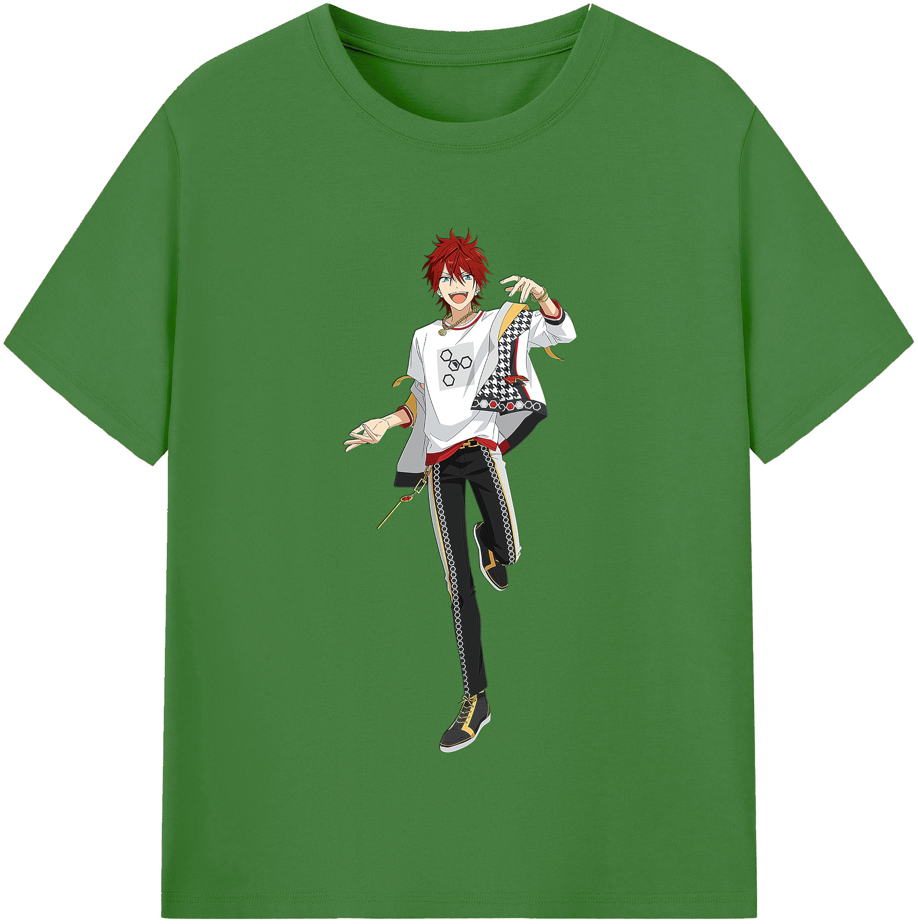 （画像用） あんさんぶるスターズ! Ensemble Stars レディースカジュアルプリントTシャツ（綿100％）